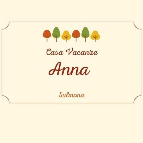 Apartament Casa Vacanze Da Anna Sulmona Zewnętrze zdjęcie